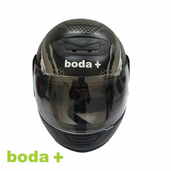 boda+ swara black helmet