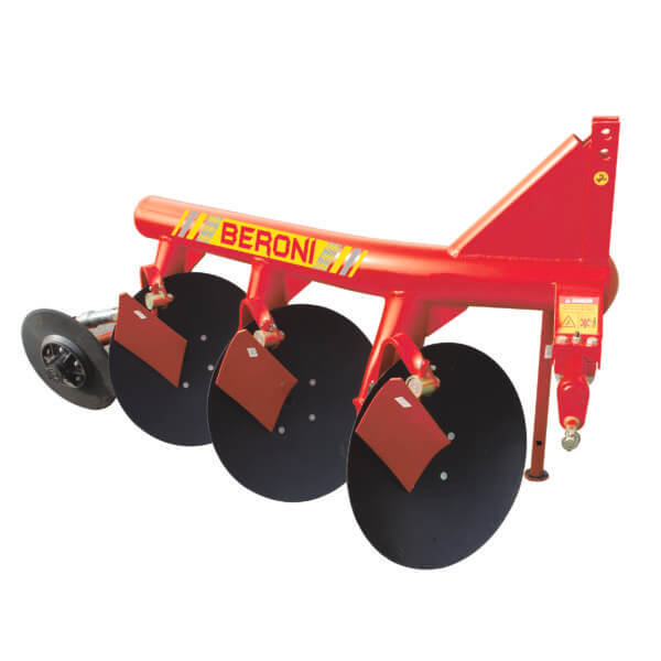 beroni mounted 3 disc plough