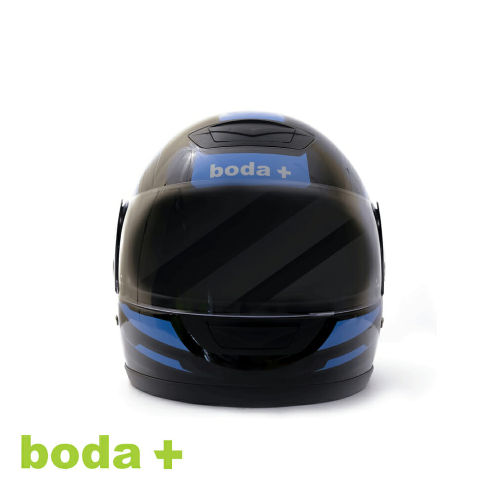 boda+ type6 blue decor helmet