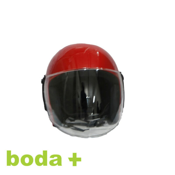 boda+ armour red helmet