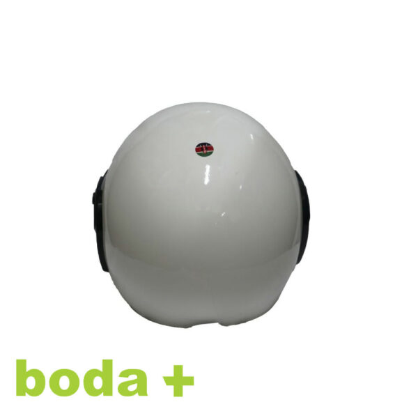 boda+ connect white helmet