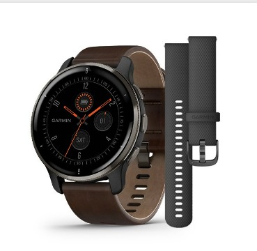 venu 2 plus + leather band