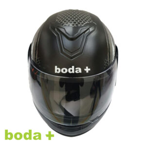 boda+ swara black helmet