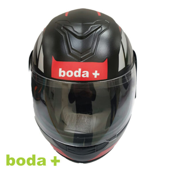 boda+ swara black helmet