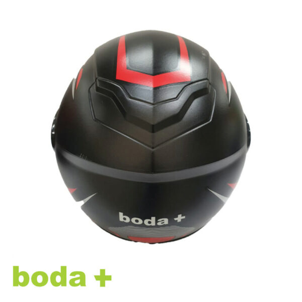 boda+ swara black helmet