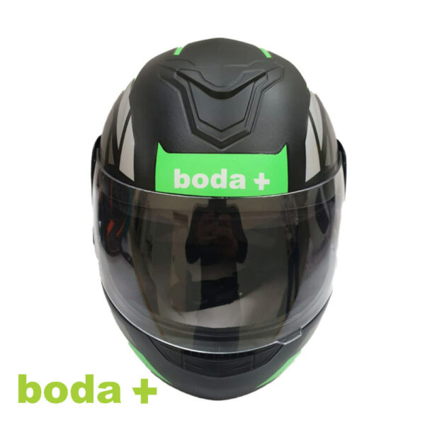 boda+ swara black helmet