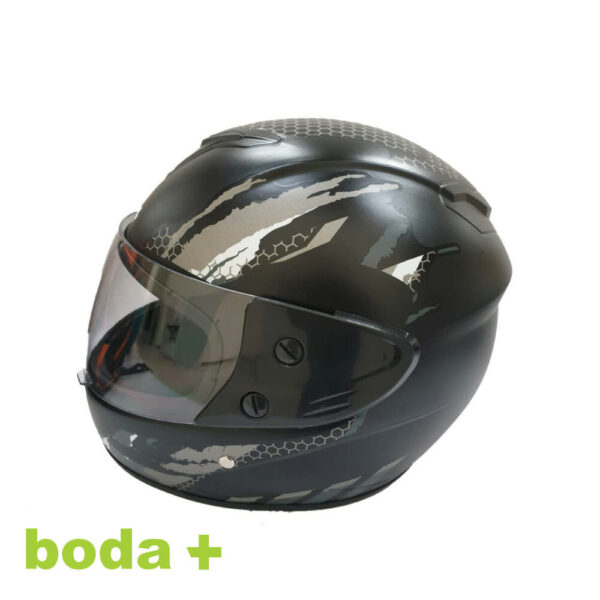 boda+ swara black helmet