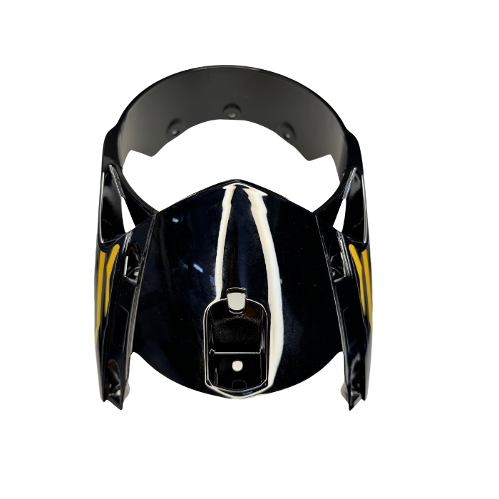 housing headlamp fr black