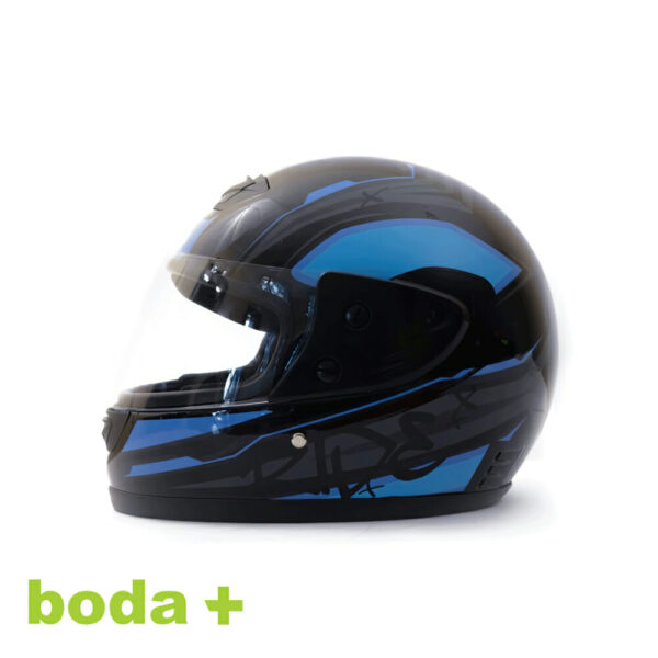 boda+ type6 blue decor helmet