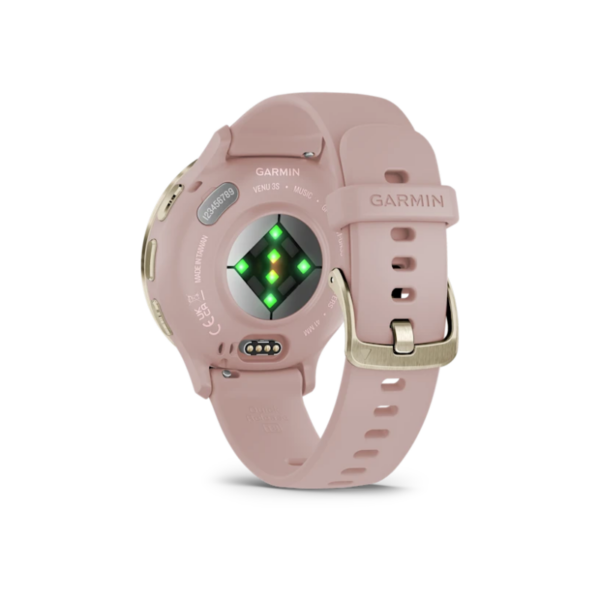 Garmin Venu 3S Dust Rose Case/Soft Gold Stainless - Image 6