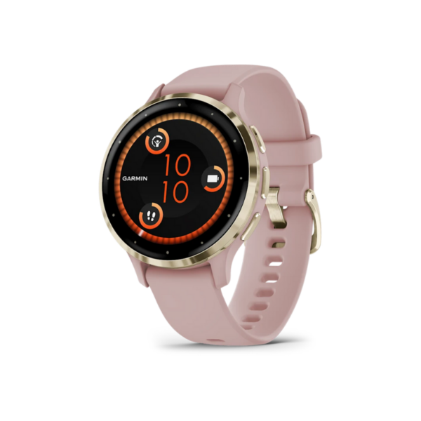 Garmin Venu 3S Dust Rose Case/Soft Gold Stainless