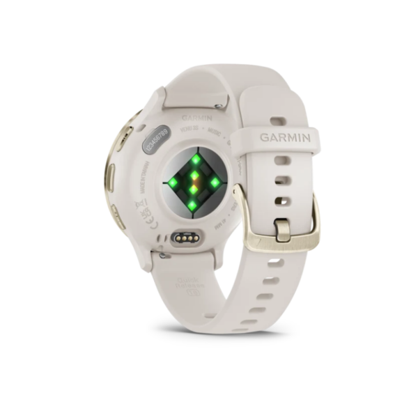 Garmin Venu 3S Soft Gold Stainless Steel Bezel/ Ivory Case - Image 8